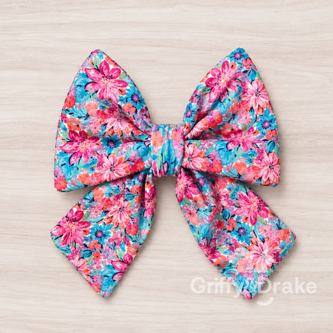 Summer Gardens Sailor Bow