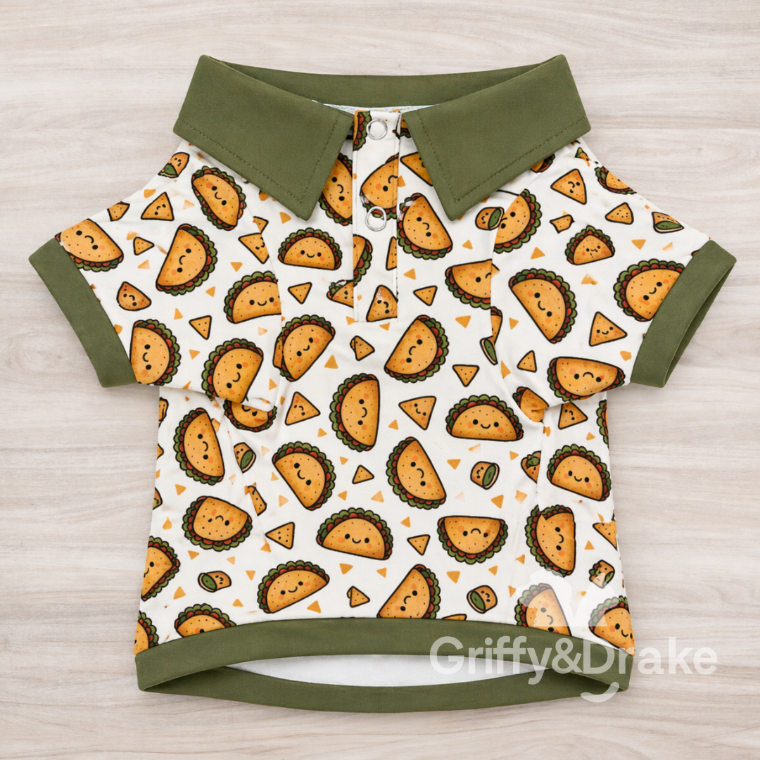 Taco Bout It Collar Shirt